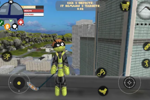 How to Play the Game Stickman Rope Hero